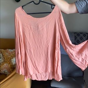 Pink blouse